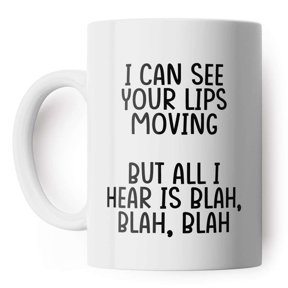 Blah Blah Blah White Mug #8 image